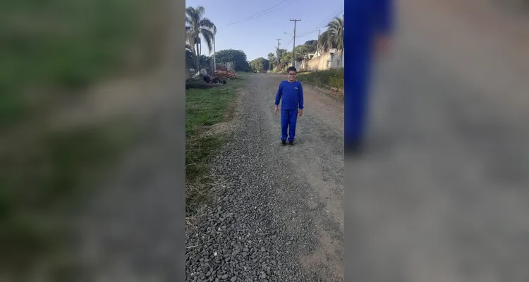 A ação escolhida pelos alunos foi a realização de fotos sobre a mobilidade urbana na região de suas casas.