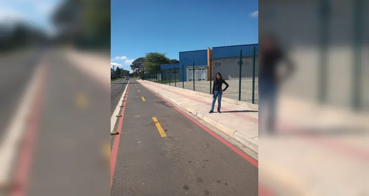 A ação escolhida pelos alunos foi a realização de fotos sobre a mobilidade urbana na região de suas casas.