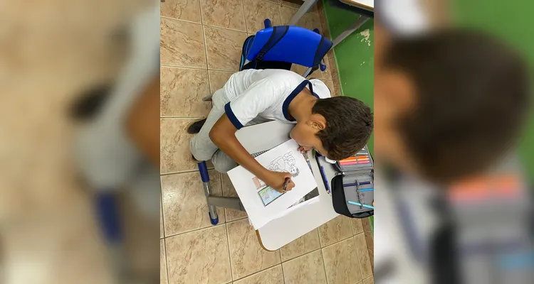 Confira as dinâmicas e produções dos educandos em sala de aula.