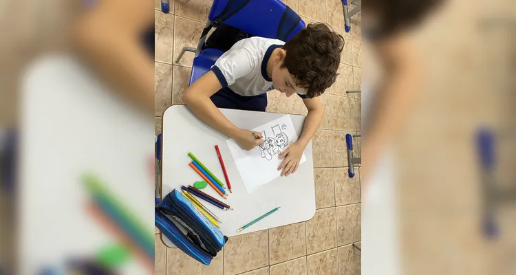 Confira as dinâmicas e produções dos educandos em sala de aula.
