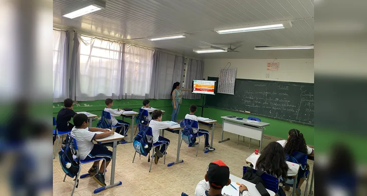 Confira as dinâmicas e produções dos educandos em sala de aula.