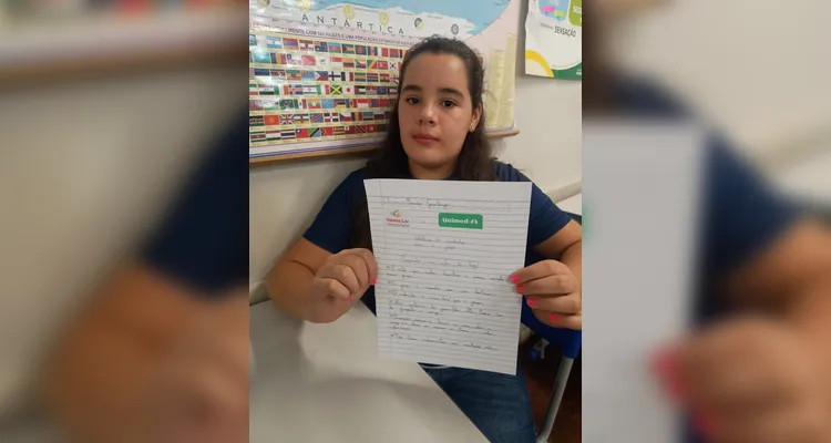 Uma das atividades realizadas pela turma consistiu na elaboração de uma lista com os conhecimentos obtidos com a videoaula assistida.