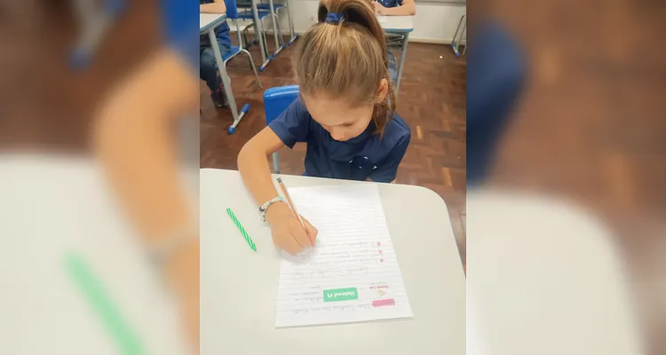 Uma das atividades realizadas pela turma consistiu na elaboração de uma lista com os conhecimentos obtidos com a videoaula assistida.