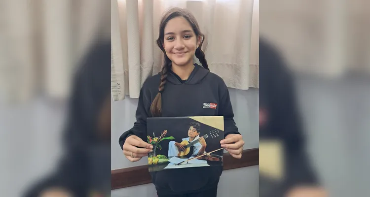 Os estudantes foram desfiados a recriarem obras de famosos artistas da corrente estética trabalhada.
