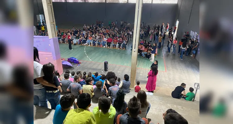 A proposta incluiu diversas ações ao longo do ano, com muita participação familiar no dia a dia escolar das crianças.