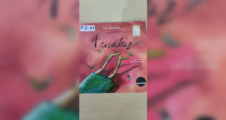 A proposta possibilitou que os alunos escolhessem livros na biblioteca e recriassem a sua maneira a capa de cada um deles.