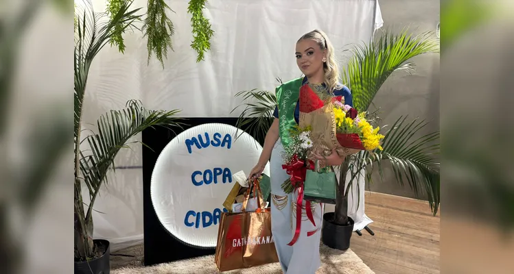 Luana Faria foi a escolhida pelos jurados como musa da Copa Cidade 2025.