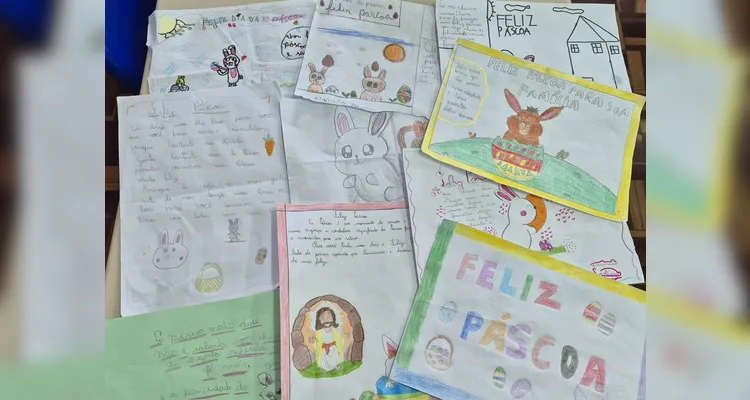 A dinâmica possibilitou momentos de troca e engrandecimento às crianças envolvidas.
