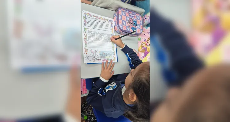 A dinâmica possibilitou momentos de troca e engrandecimento às crianças envolvidas.