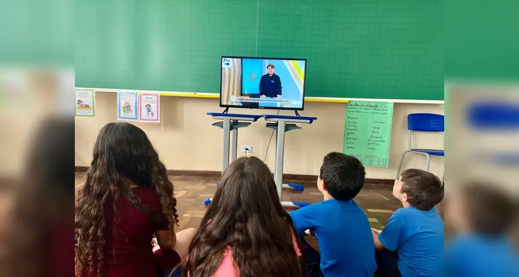 A turma teve a produção do projeto como ponto inicial das atividades e discussões realizadas em sala.