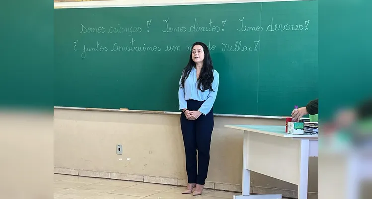 A ação faz parte dos esforços da Secretaria Municipal de Educação e Cultura em promover uma educação voltada para a formação cidadã.
