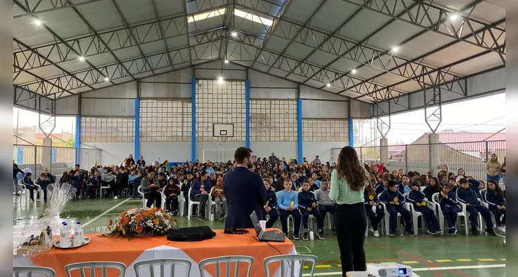 Veja os registros da palestra.