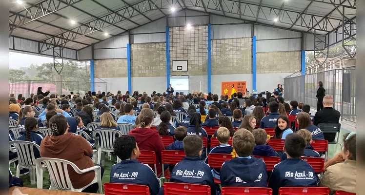 Veja os registros da palestra.