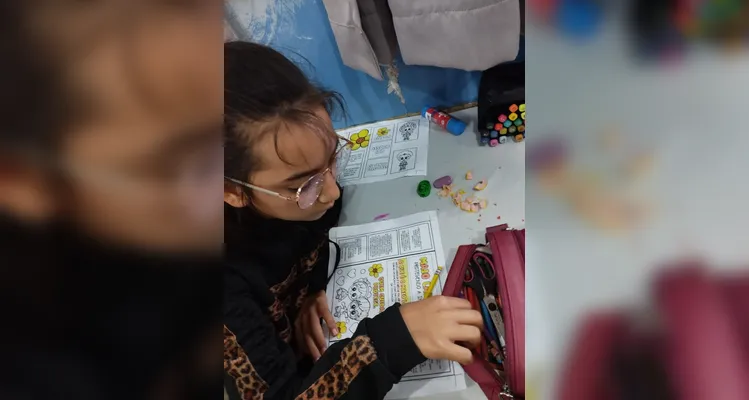 Após variados estudos, a turma criou um poema coletivo alertando sobre a temática.