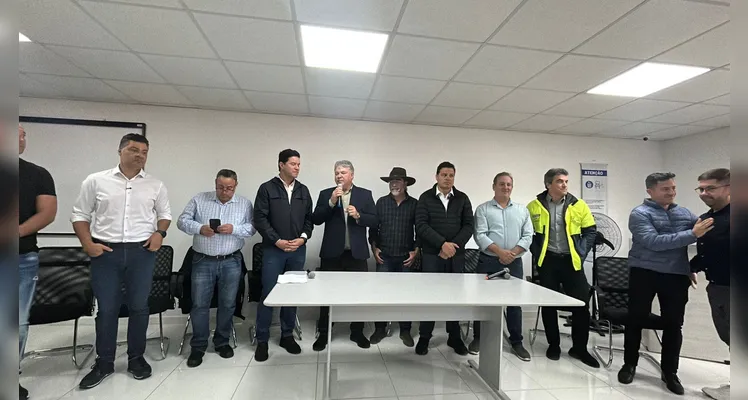 Lideranças estaduais e municipais estiveram reunidas.