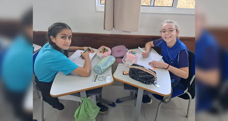 A atividade reforçou as temáticas estudadas pela turma de forma lúdica e envolvente.
