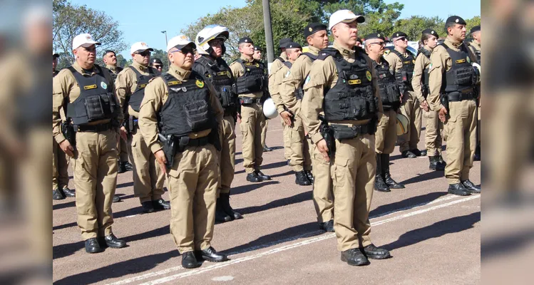 Policiamento reforçado garante segurança durante clássico em PG