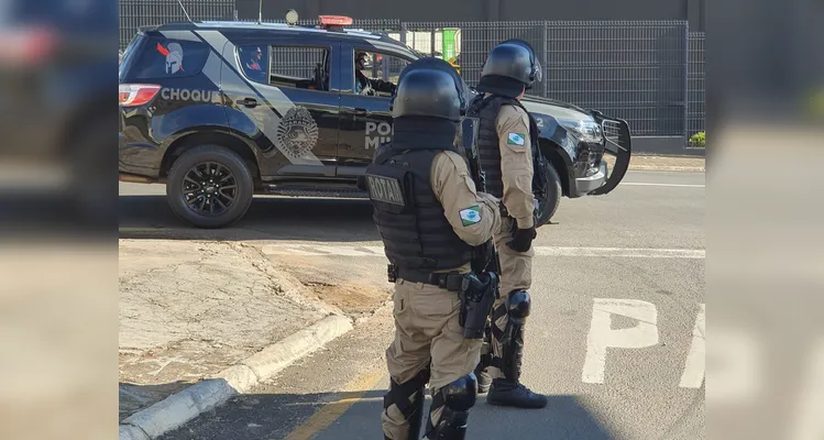 Policiamento reforçado garante segurança durante clássico em PG