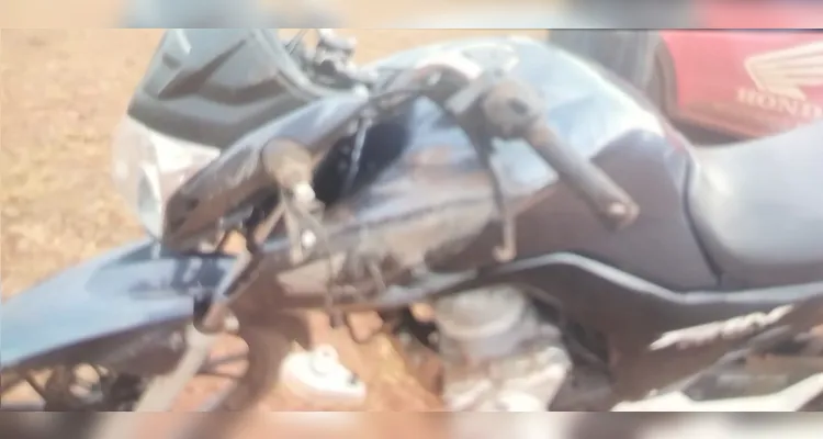 Motociclista fica ferido após colisão frontal na PRC-466 em Turvo