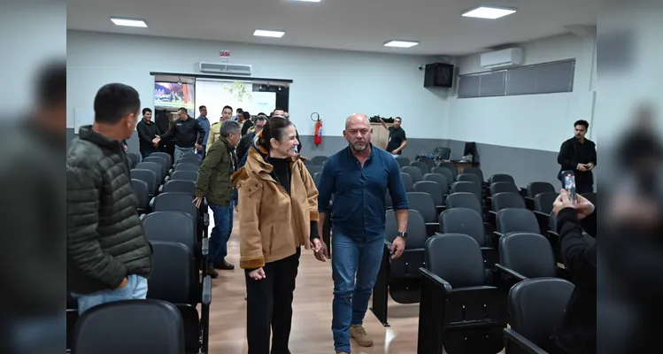 Rita Araújo se reuniu com o Coronel Hudson.