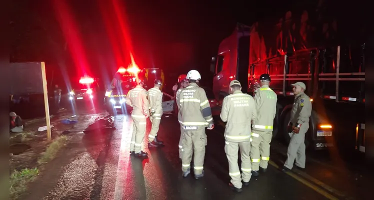 Grave acidente na PR-151 mata jovem de 24 anos em PG