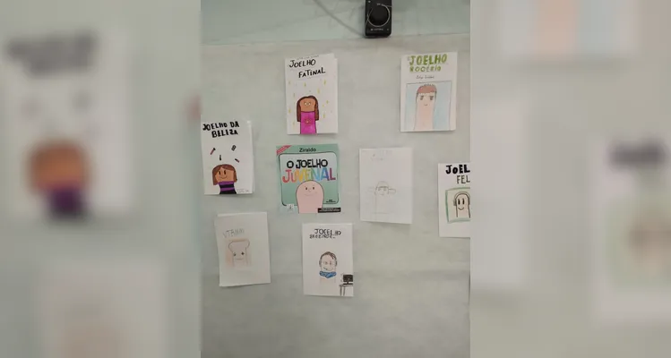 Inspirados por uma das histórias de Ziraldo, os alunos criaram o seu próprio personagem.