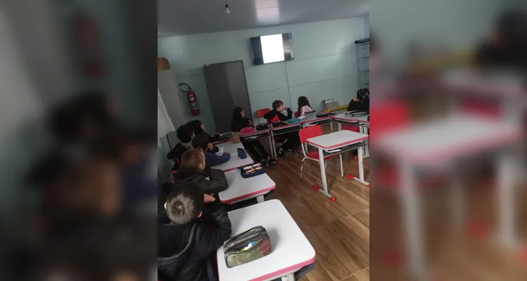 Inspirados por uma das histórias de Ziraldo, os alunos criaram o seu próprio personagem.
