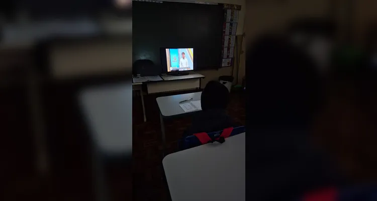 A aula do Vamos Ler foi a base das atividades da classe.