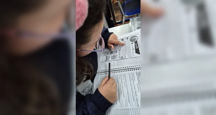Os alunos se empolgaram com a dinâmica e se aprofundaram nas histórias do Menino Maluquinho.