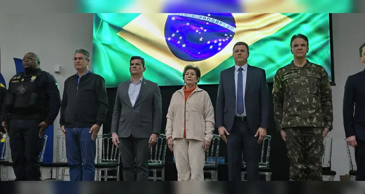 Curso de formação da GCM tem aula inaugural com presença de Sérgio Moro em PG