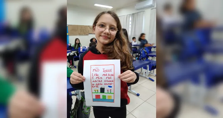 Confira os registros da ampla ação dos educandos em sala e pela sua comunidade.
