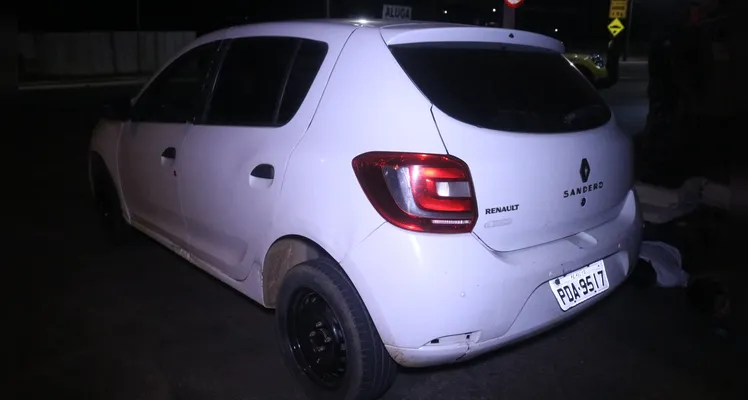 Veja imagens da prisão de suspeitos de roubo de veículo em PG