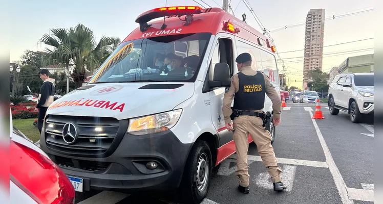Atropelamento ocorreu na tarde desta quinta-feira (11) -