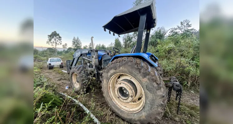 Polícia Ambiental prende três pessoas por corte ilegal de araucária em Imbituva