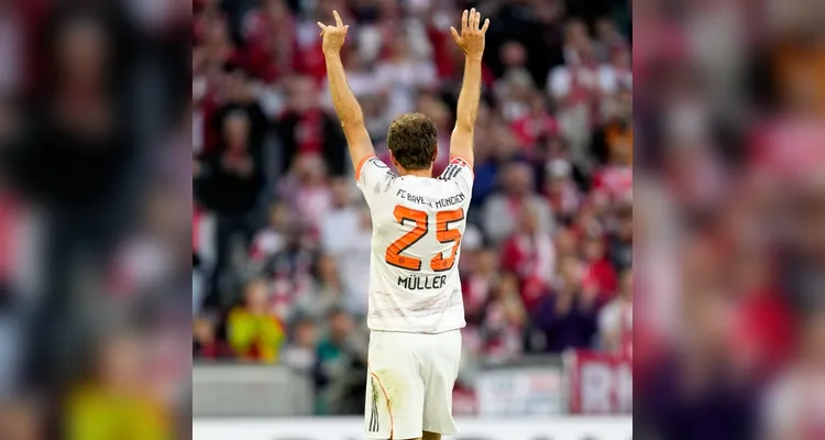 Müller também foi campeão da Copa do Mundo de 2014, com a Alemanha. Naquele ano, ele foi o autor do primeiro gol alemão no '7 a 1' contra o Brasil -