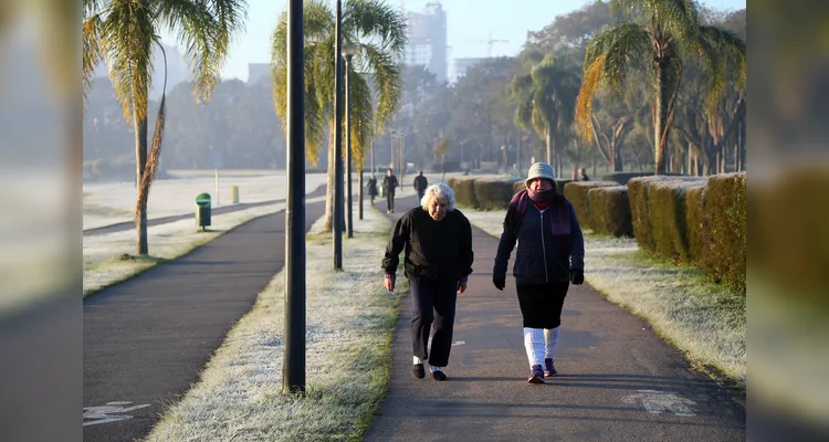 O frio intenso se aproxima