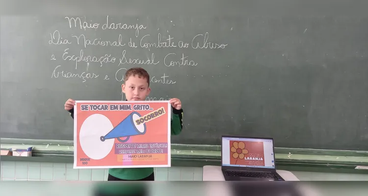 Produções em sala ajudaram a entender assunto relevante para as crianças.