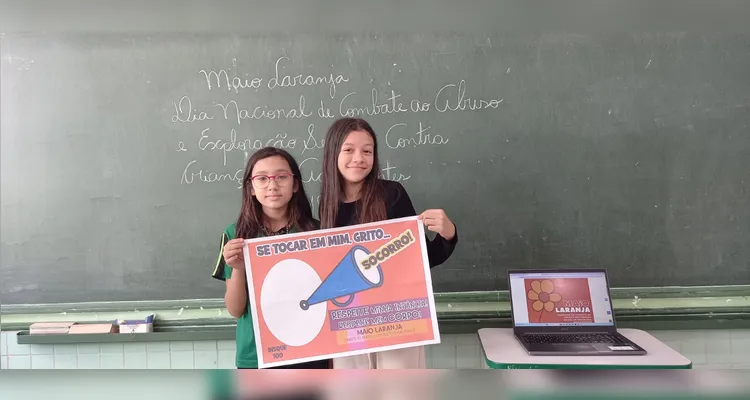 Produções em sala ajudaram a entender assunto relevante para as crianças.