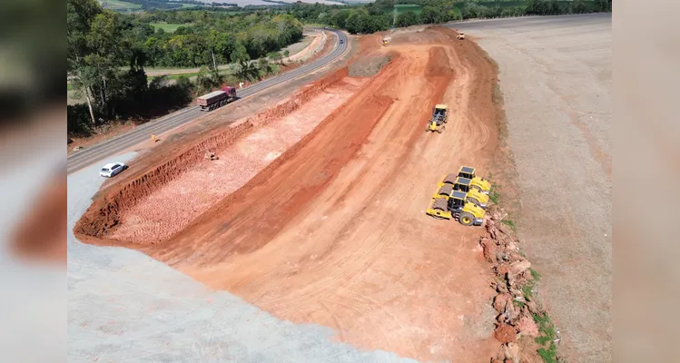 PR-151: restauração em concreto entre PG e Palmeira avança