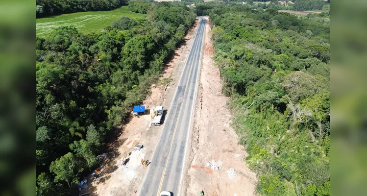 PR-151: restauração em concreto entre PG e Palmeira avança