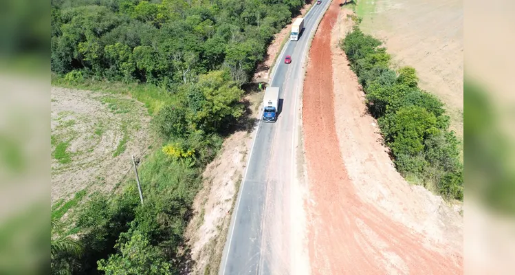 PR-151: restauração em concreto entre PG e Palmeira avança