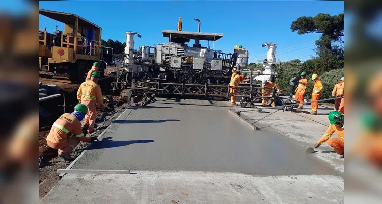 Duplicação da PRC-466 em Guarapuava chega a 31% de conclusão
