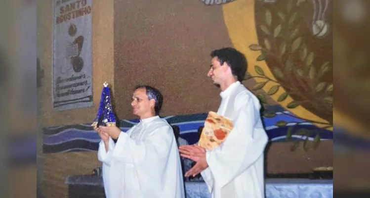 Frei Robert fez suas visitas pastorais no início dos anos 2000, uma das missões pertinentes ao superior da Ordem |