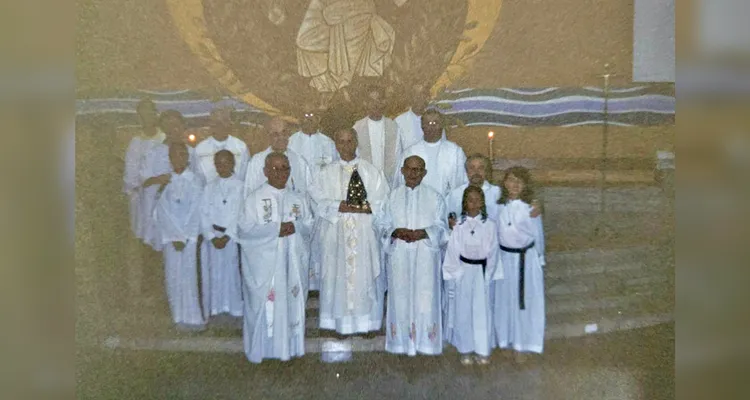 Frei Robert fez suas visitas pastorais no início dos anos 2000, uma das missões pertinentes ao superior da Ordem |