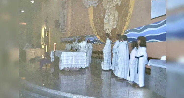 Frei Robert fez suas visitas pastorais no início dos anos 2000, uma das missões pertinentes ao superior da Ordem |