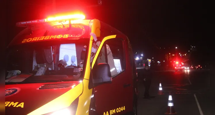 Acidente aconteceu por volta das 18h30, na avenida Monteiro Lobato