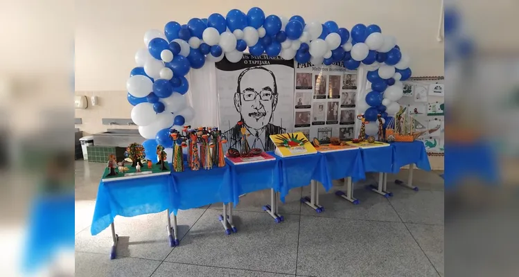 Com amplas atividades, a turma pôde se aprofundar na história do patrono da escola e compartilhar os aprendizados com os demais colegas.