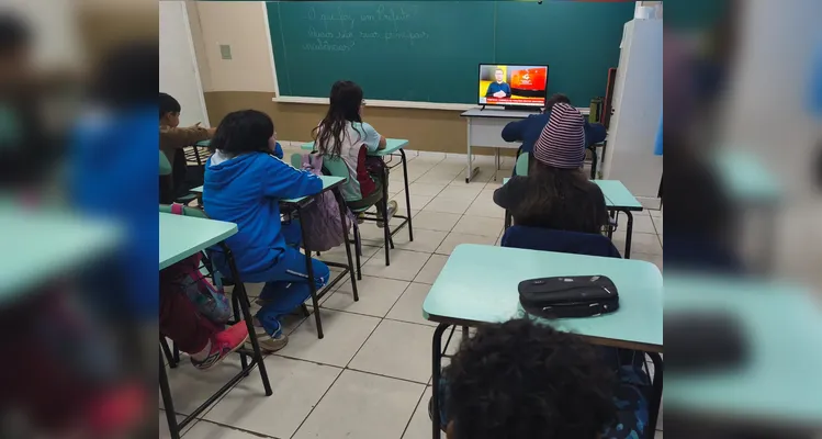 Veja a série de registros do trabalho em sala de aula e na Prefeitura.