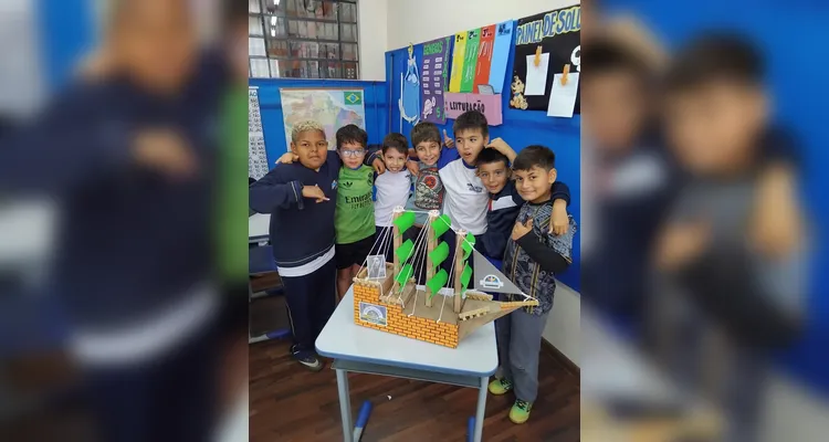 Com amplas atividades, a turma pôde se aprofundar na história do patrono da escola e compartilhar os aprendizados com os demais colegas.