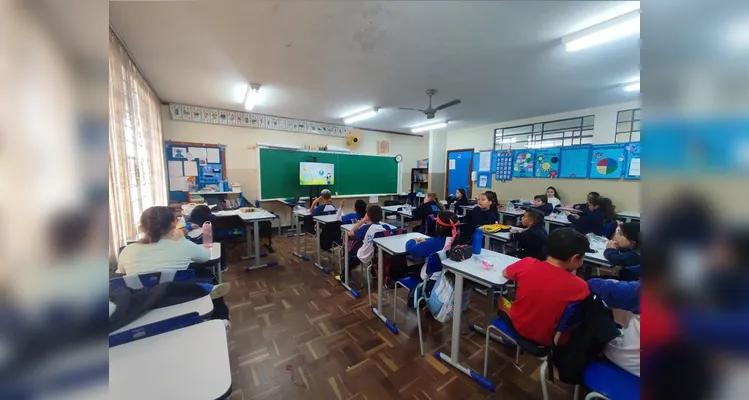 Outras ferramentas pedagógicas também auxiliaram a turma.